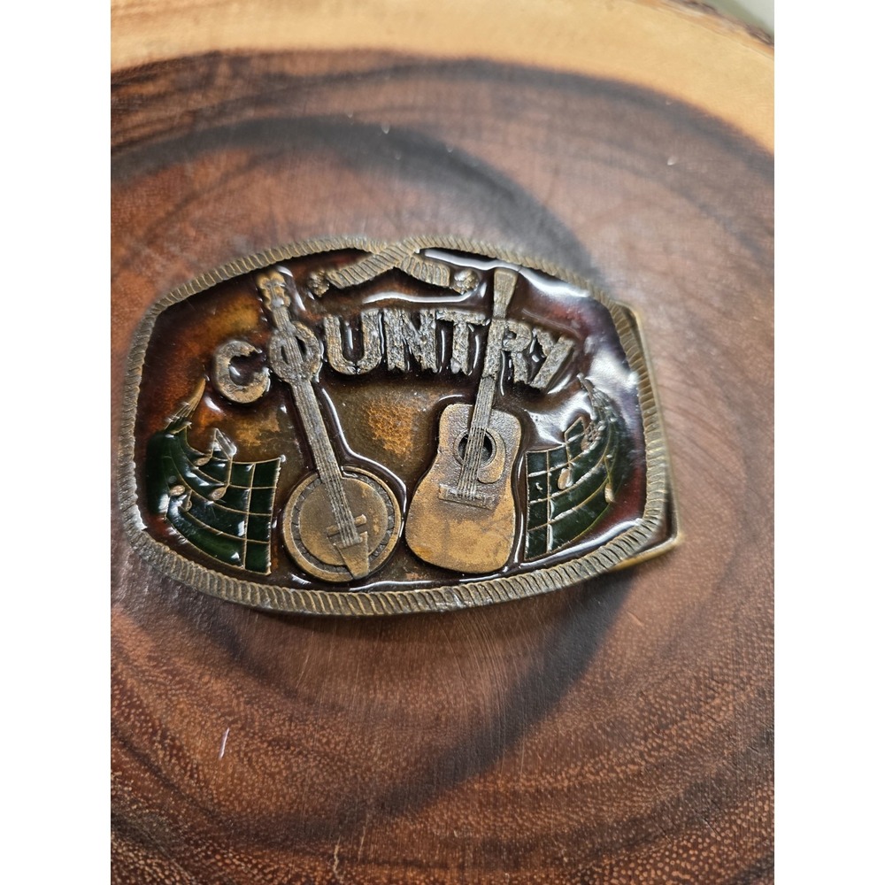 Vintage Belt Buckle - 1976 Country - Picture 4 of 12